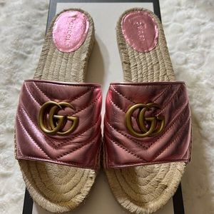 Gucci espadrille sandal
